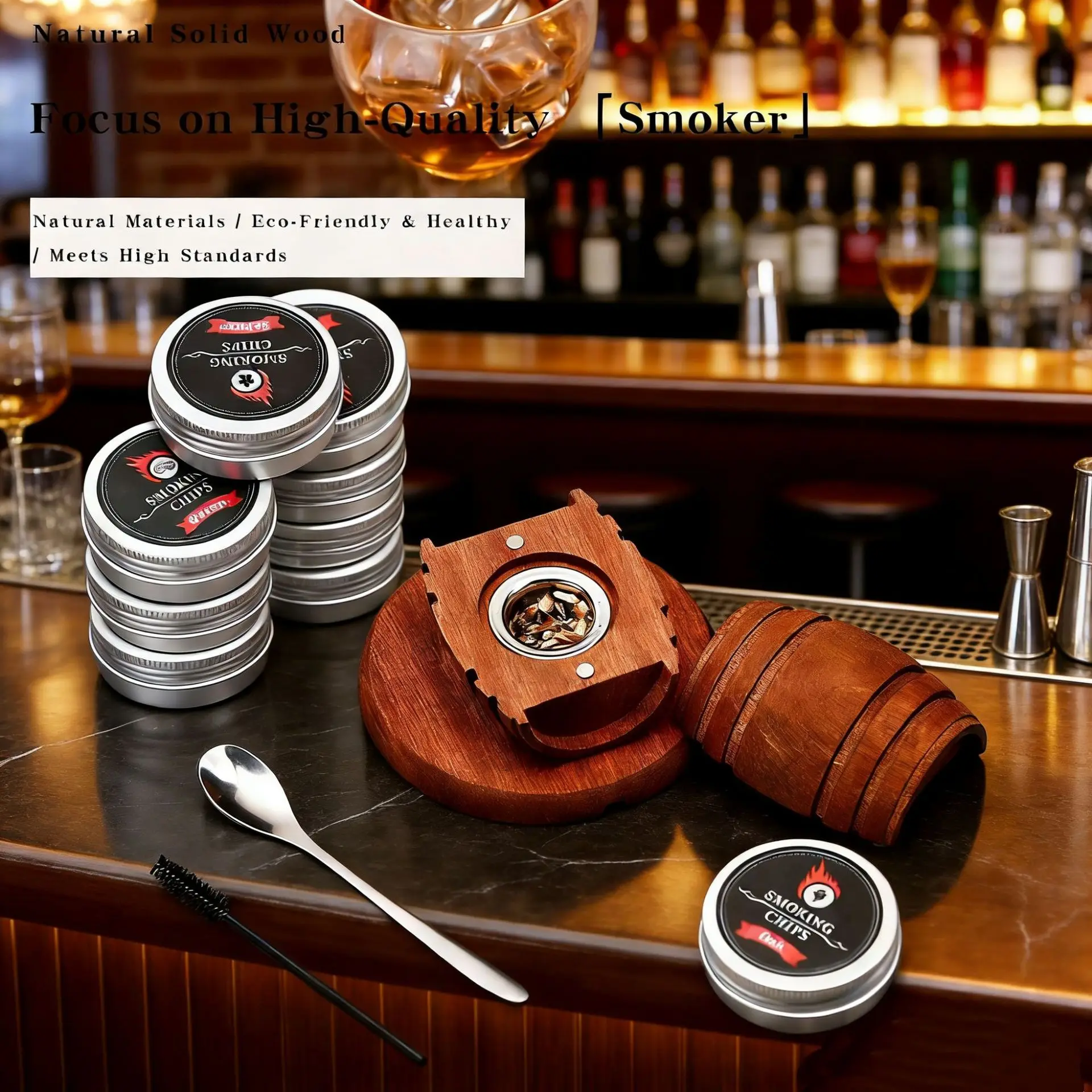 Vape Decoration - Kit per affumicare whisky dal design