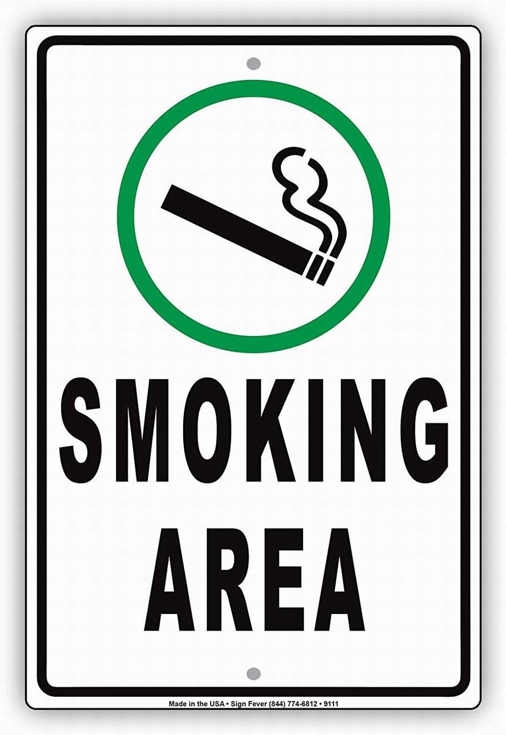 Vaping Store - Cartello di Sicurezza 12x16: Fumo e