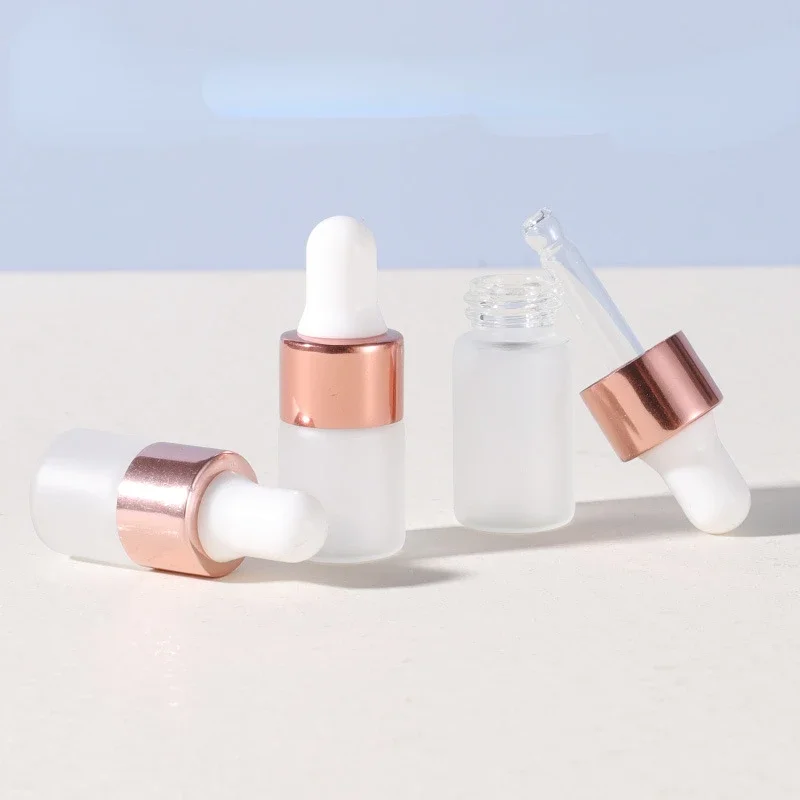 Juice Bottle Dropper - 1ml 2ml 3ml vuoto portatile oro