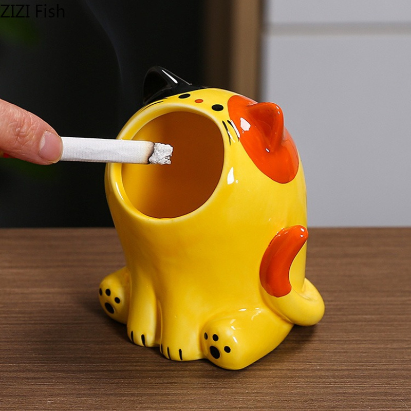 Vape Decoration - Posacenere in Ceramica a Forma di