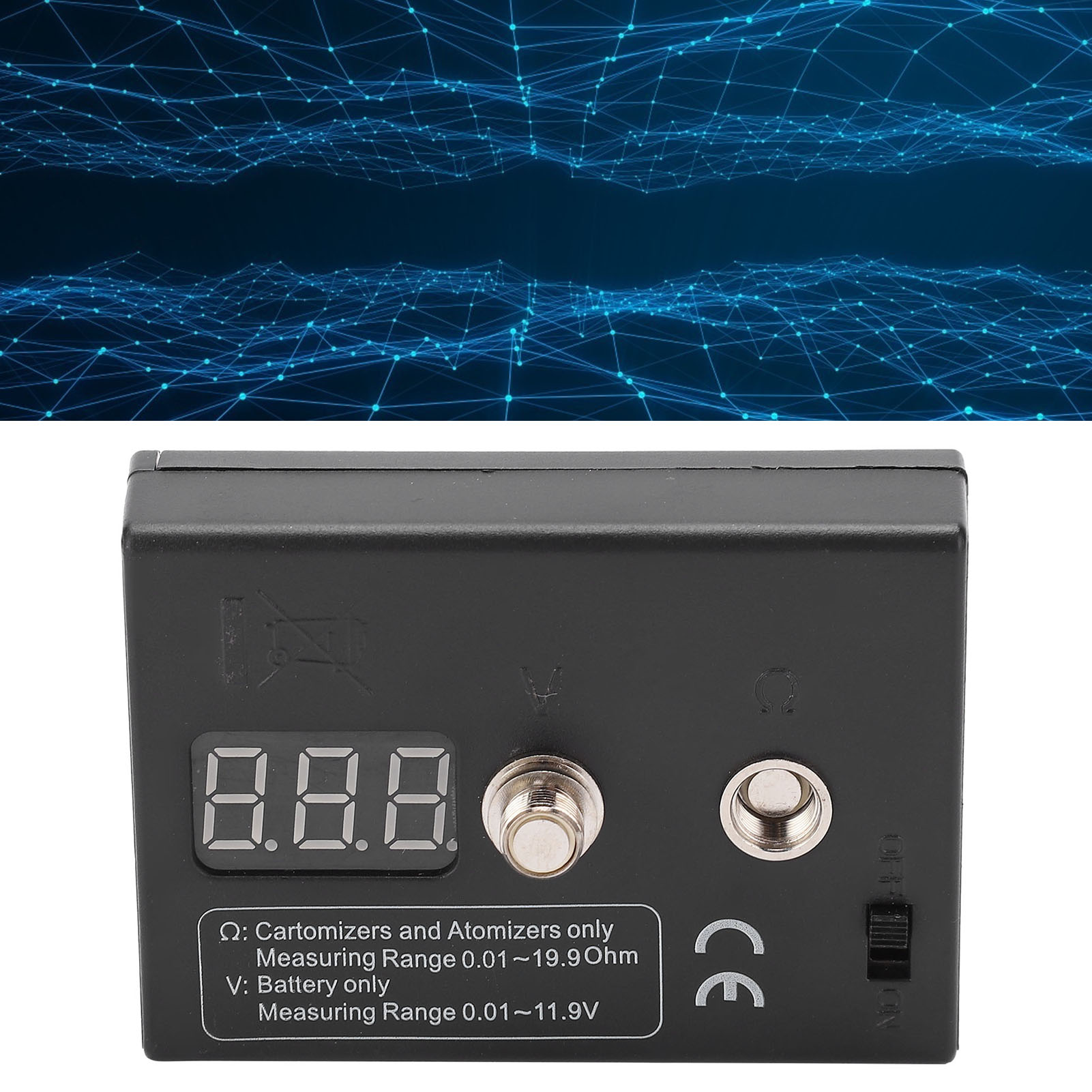 Ohm Meter Reader - Misuratore di resistenza OHM Lettore di