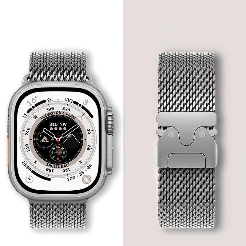 Mesh Coil Strip - Cinturino ad anello milanese per Apple