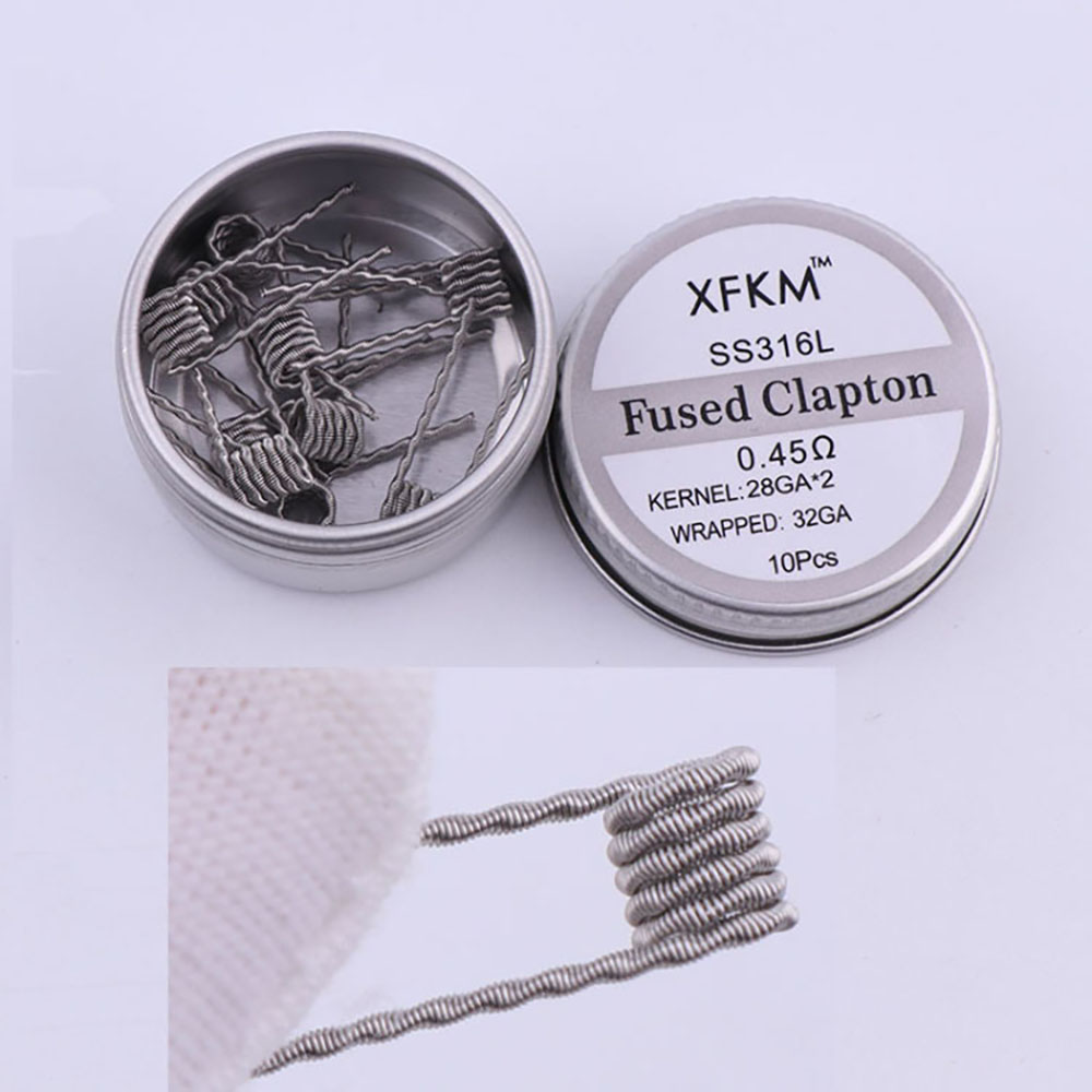 SS316L 10 pz/scatola bobine pr - Clapton Wire Pre Built recensione e prezzo
