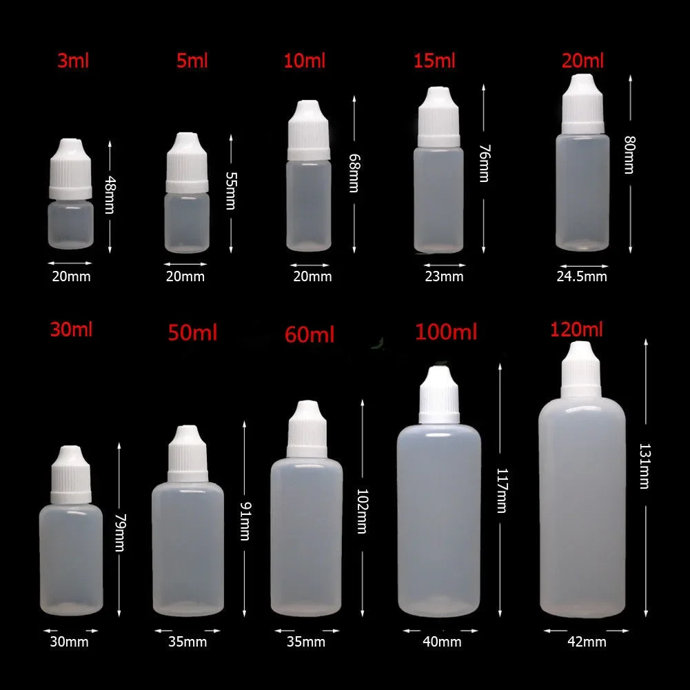 5 pezzi 3/5/10/15/20/30/50/60/ - Juice Bottle Dropper recensione e prezzo