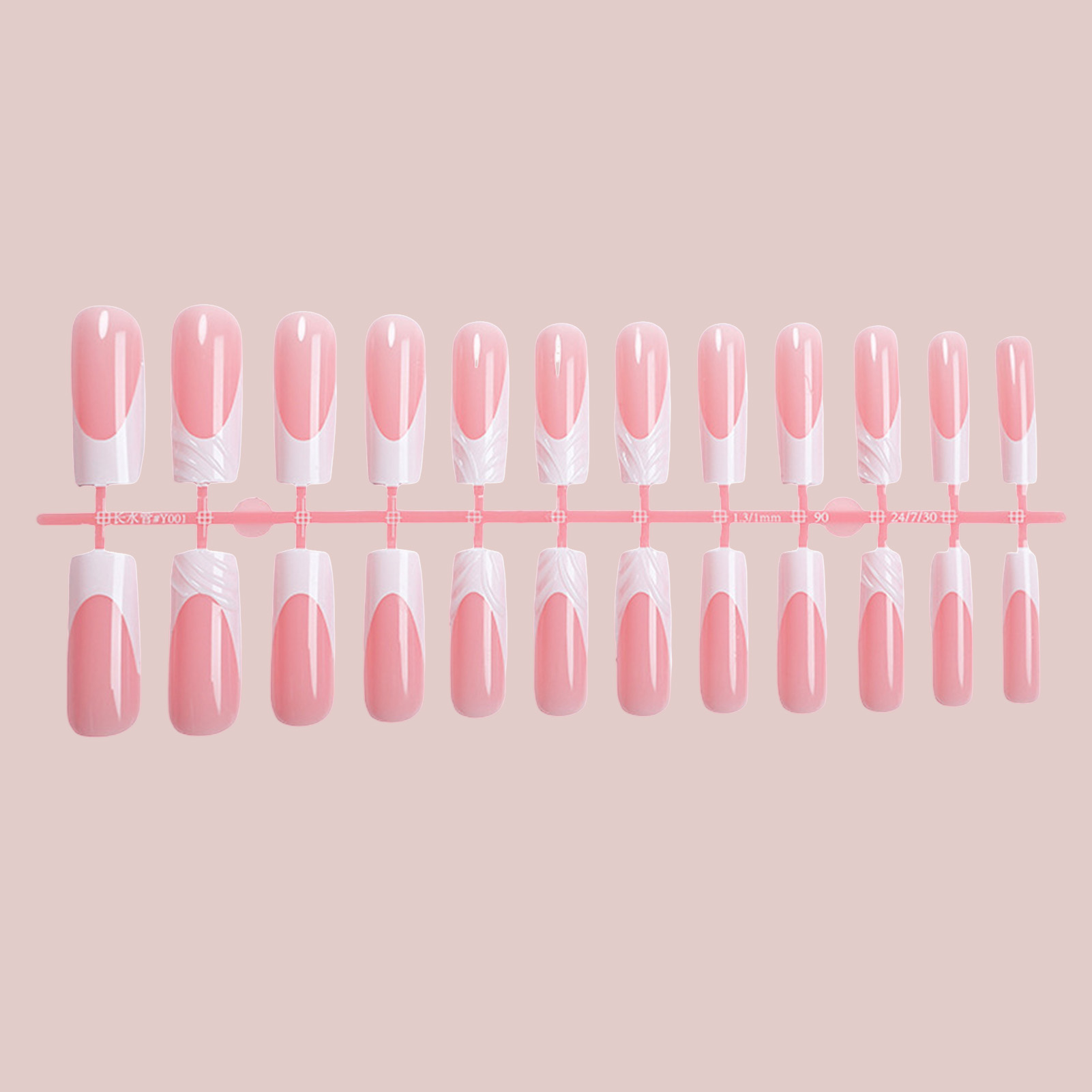 Set di 24 Unghie Finte Lunghe  - Drip Tip Resin recensione e prezzo