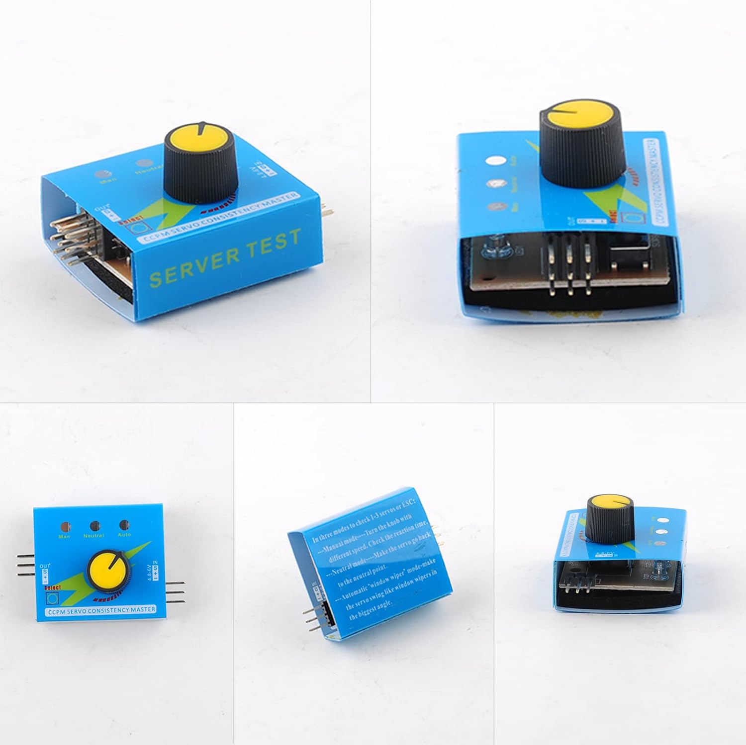 Servo tester digitale 3CH Cont - Battery Case Storage recensione e prezzo