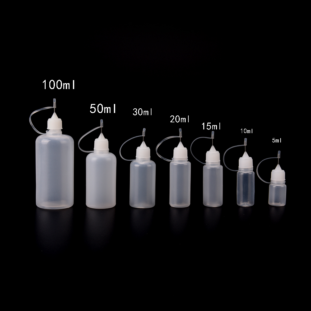 Nuovo 5/10/15/20/30/50/100ml P - Juice Bottle Dropper recensione e prezzo