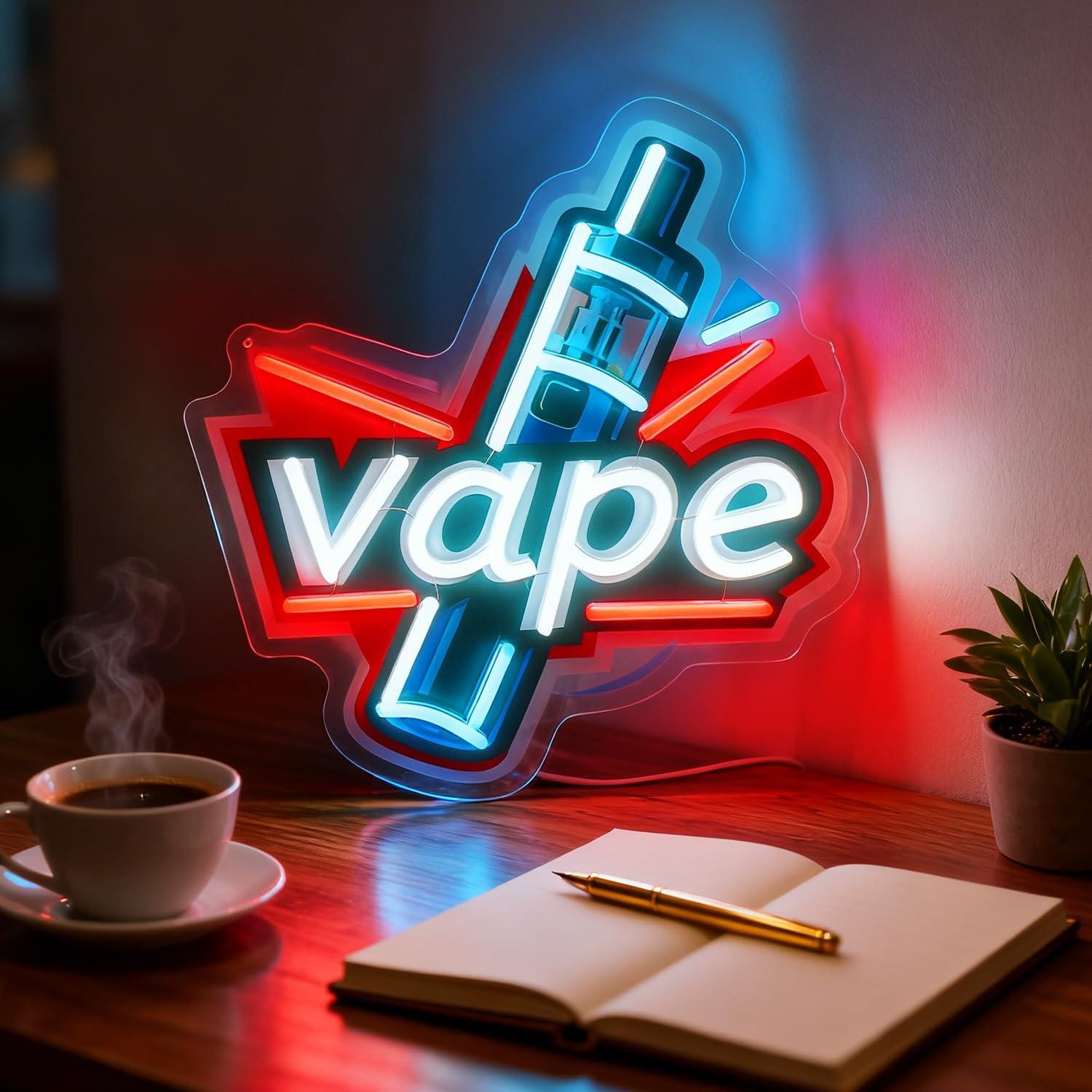 Insegna al Neon LED USB Dimmer - Vaping Store recensione e prezzo