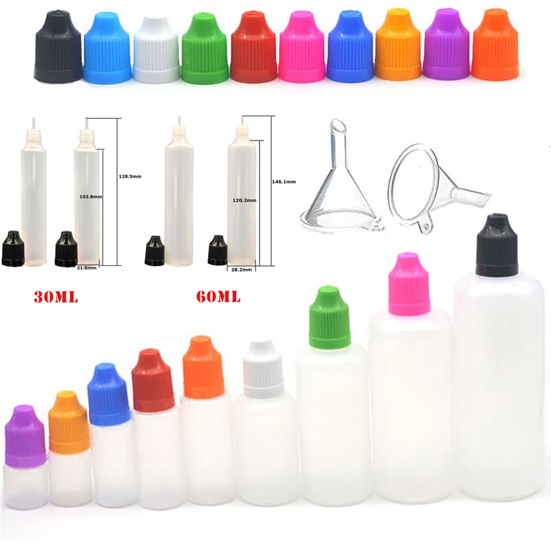 100 pz 3/5/10/15/20/30/50/100/ - Juice Bottle Dropper recensione e prezzo