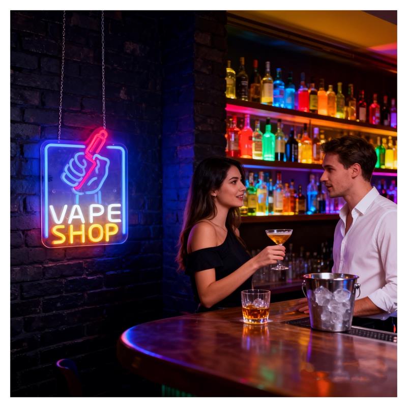 Insegna al Neon per Negozio di - Vaping Store recensione e prezzo