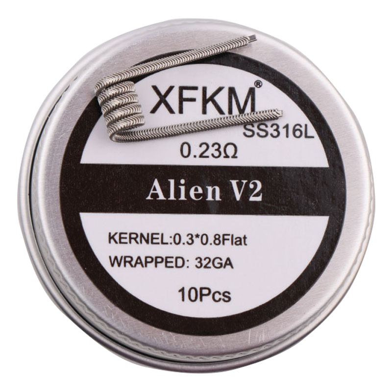 NUOVO XFKM NI80/A1/SS316L 10 p - Clapton Wire Pre Built recensione e prezzo