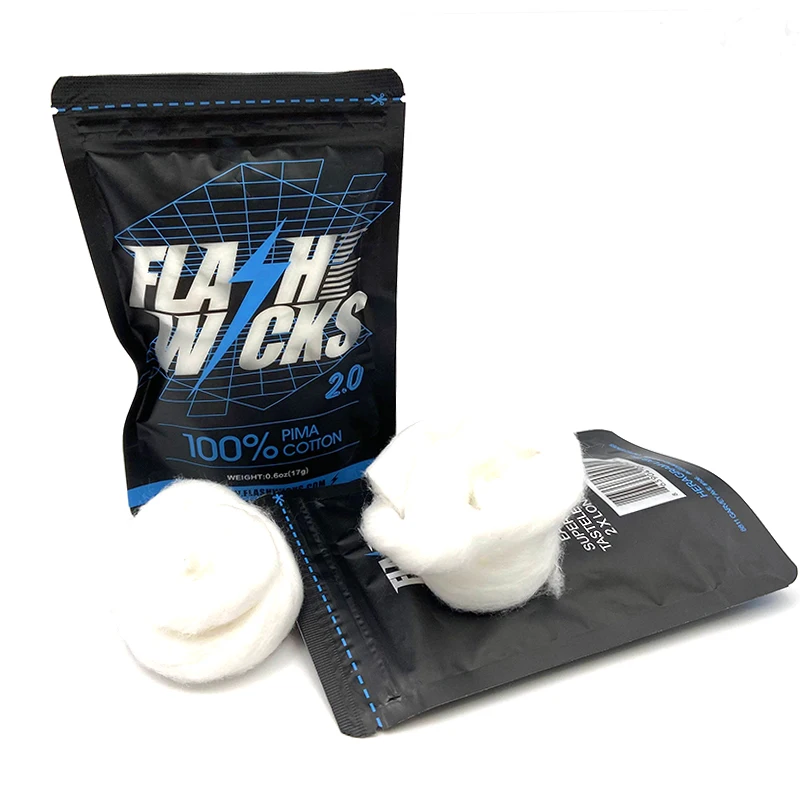 Vmiss Flash Wicks PIMA Cotone  - Cotton Wick Organic recensione e prezzo